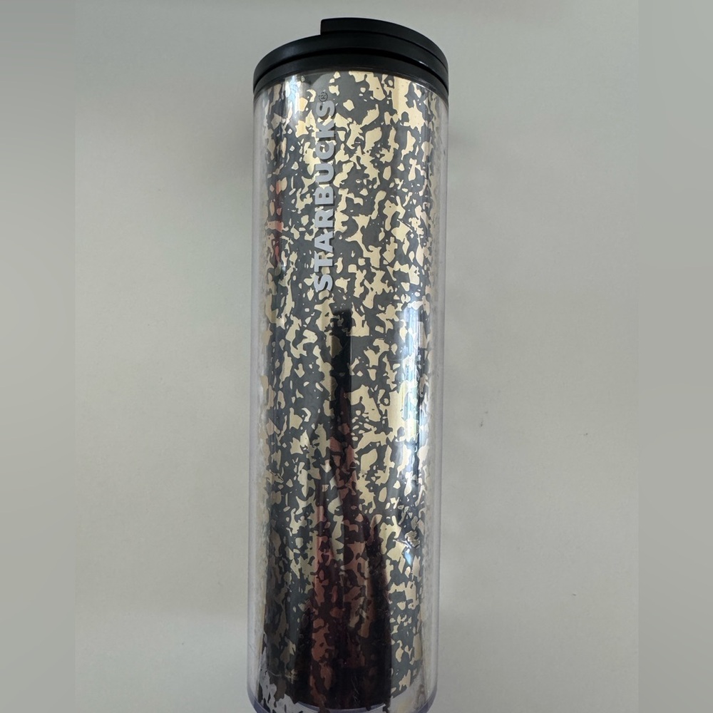 Starbucks Black and Gold Tumbler Ready to Go Gift New - Picture 3 of 7
